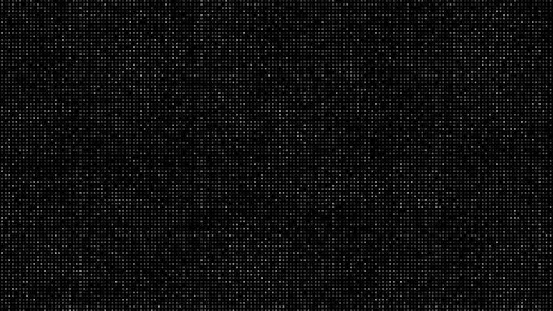 black pixel grid pattern