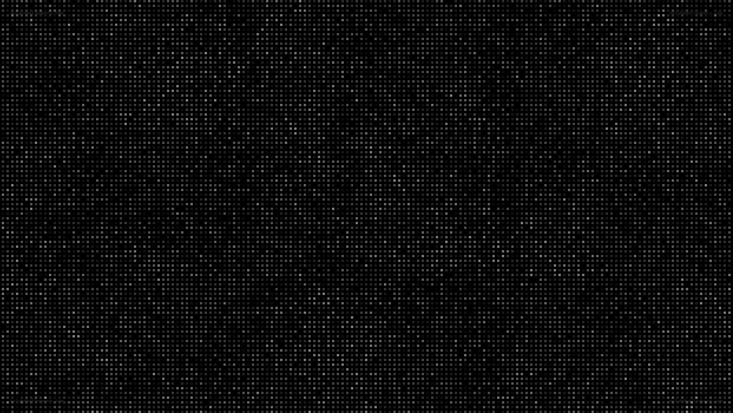 black pixel grid pattern