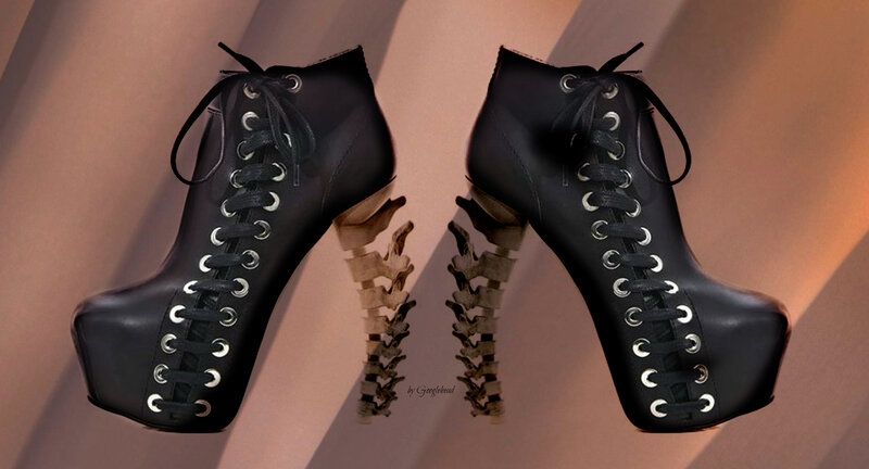 Black Platform Boots