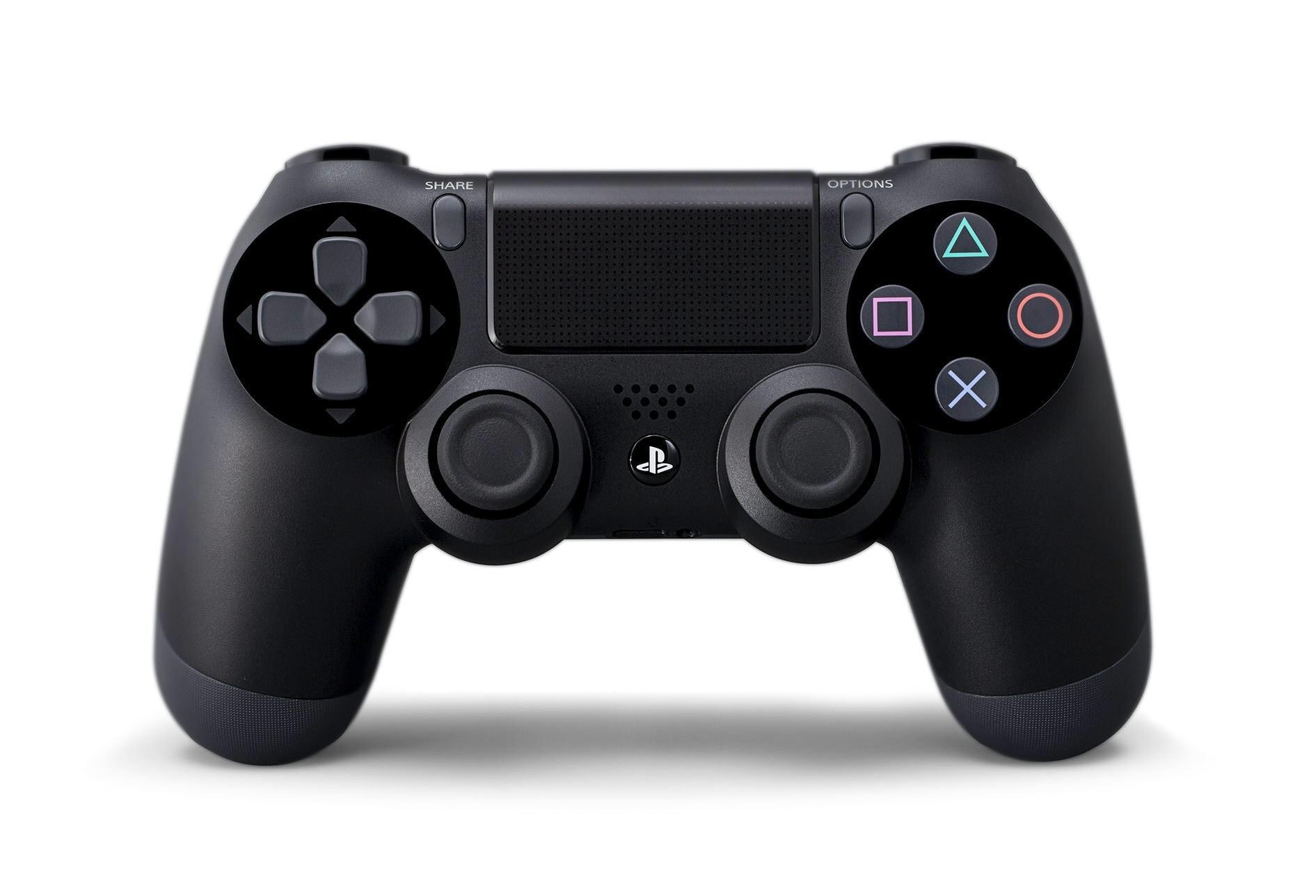 black playstation controller