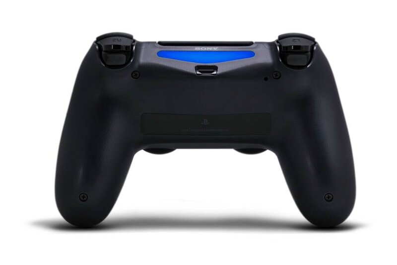 black playstation controller