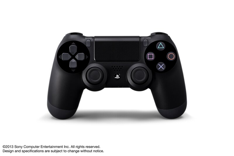 Black Playstation Controller — Neutral