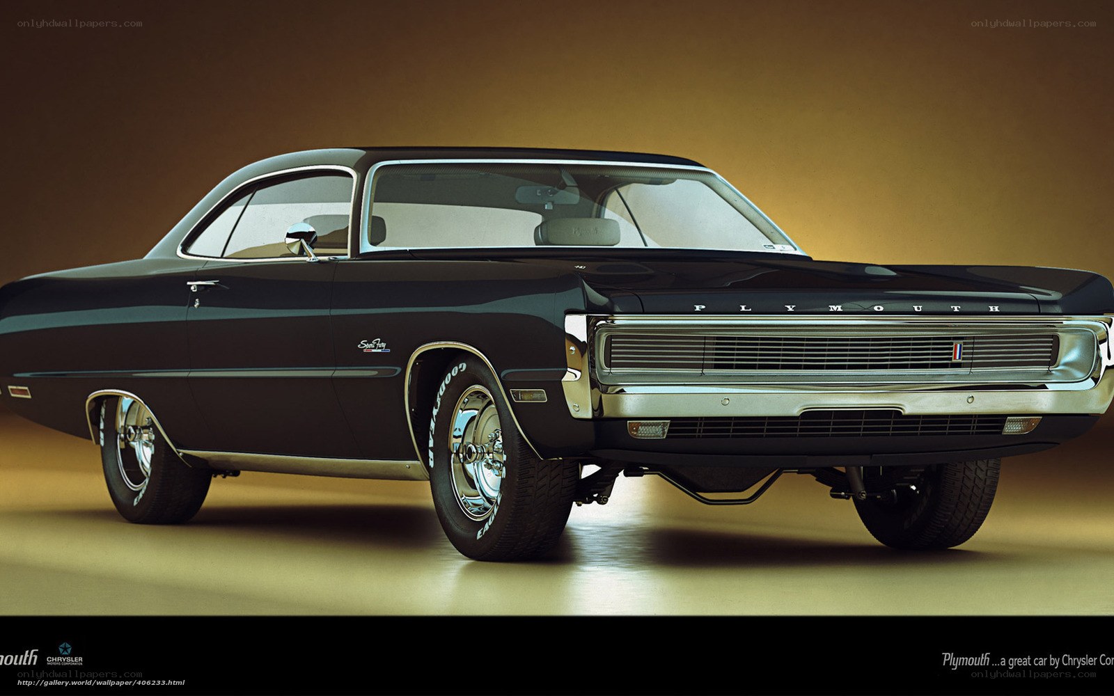Black Plymouth Superbird