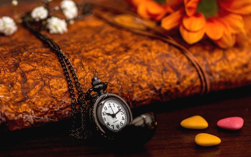 Black Pocket Watch