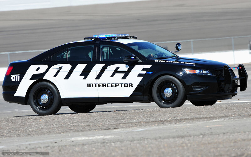 Black Police Car — Active