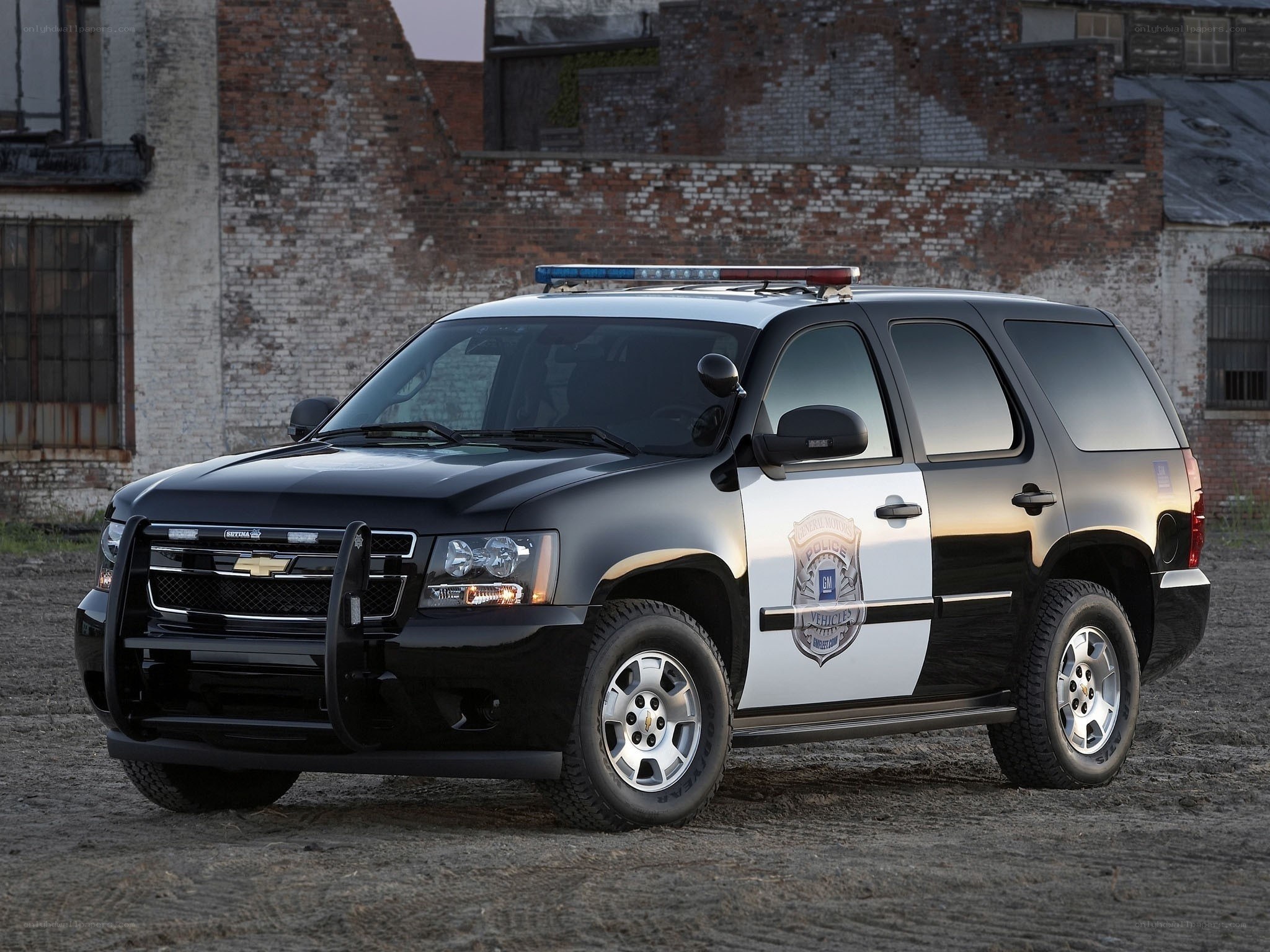 black police suv