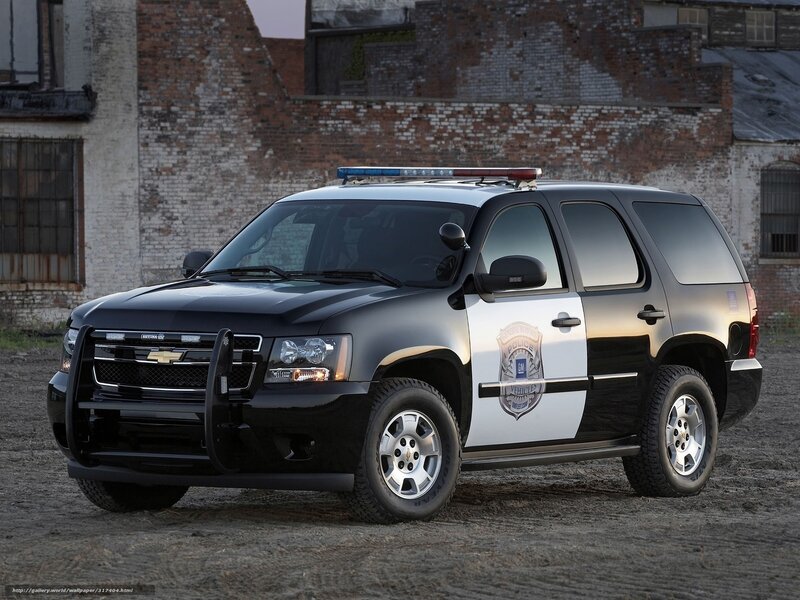 black police suv