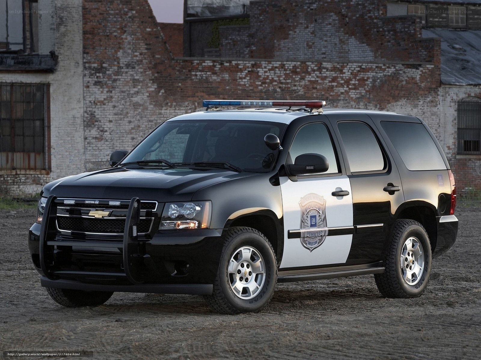 black police suv