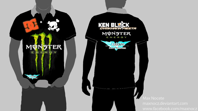 Black Polo Shirt Design