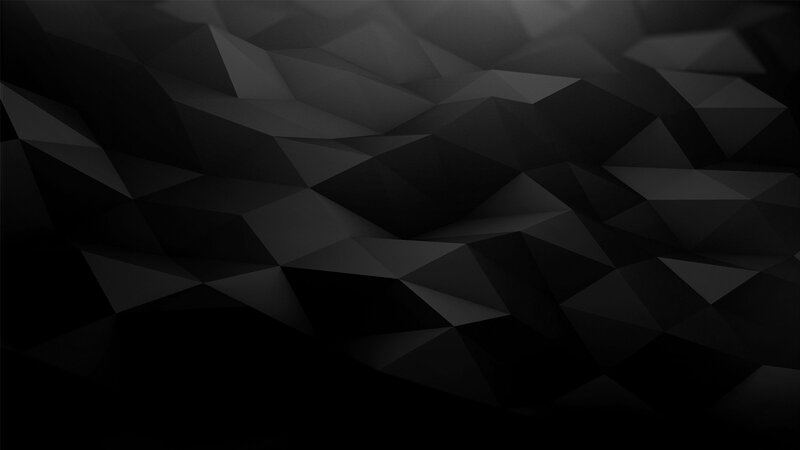 Black Polygonal Surface