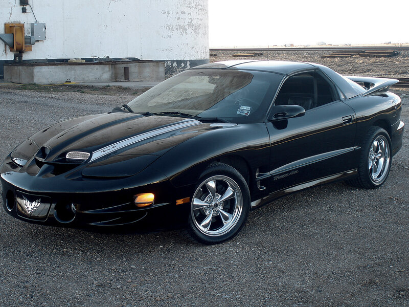 Black Pontiac Firebird — Calm, Afternoon, Photograph, Car, Building