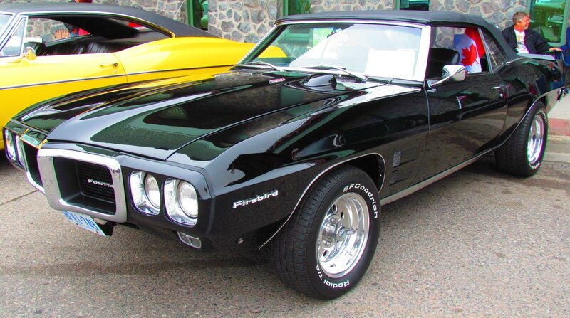 Black Pontiac Firebird — Calm, Afternoon