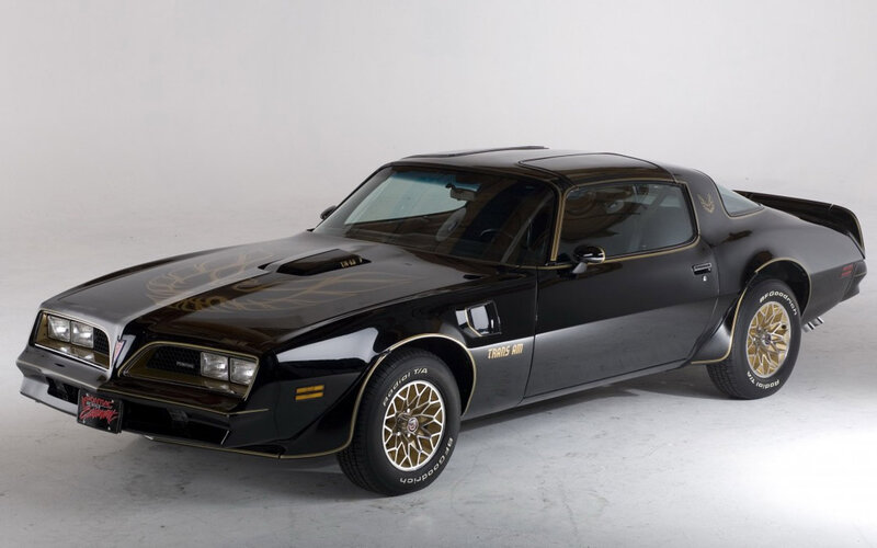 Black Pontiac Firebird — Neutral, Photograph