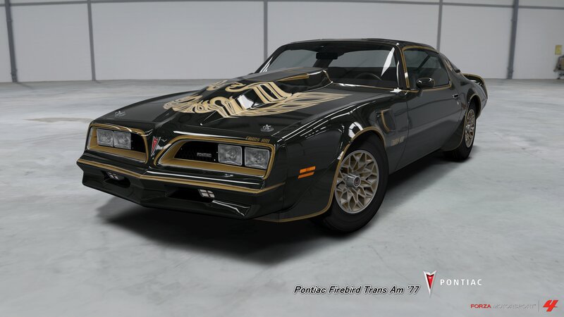 Black Pontiac Firebird — Neutral