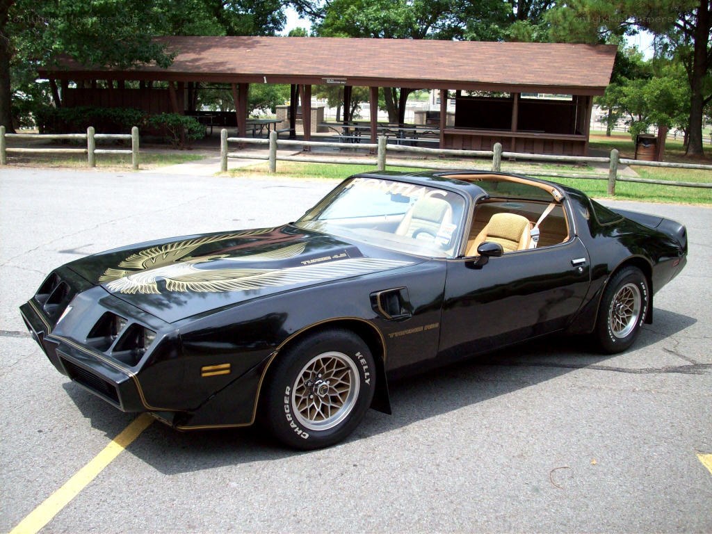Black Pontiac Firebird Trans Am