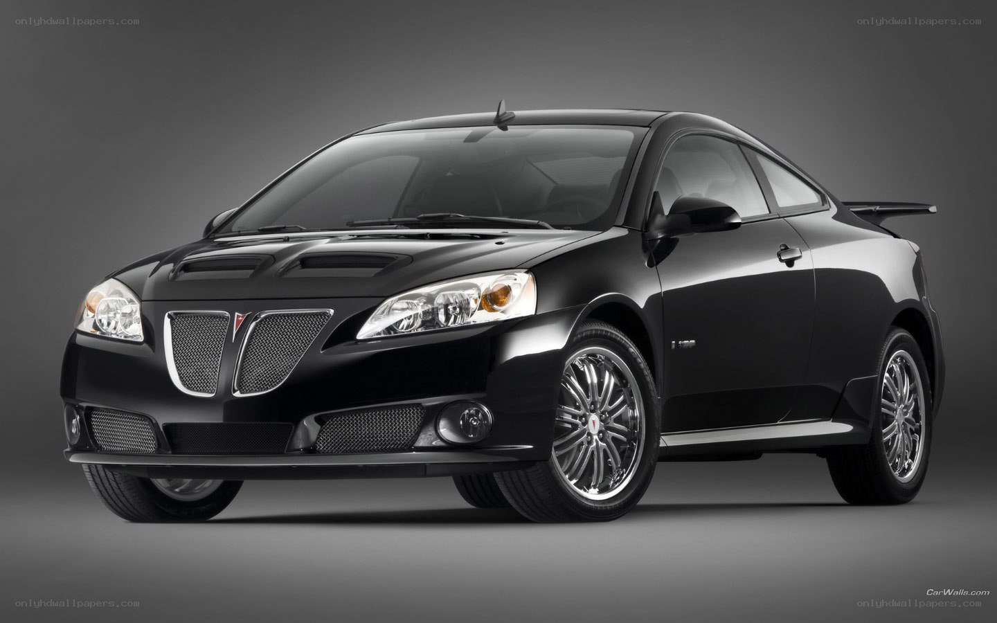 black pontiac g5 coupe