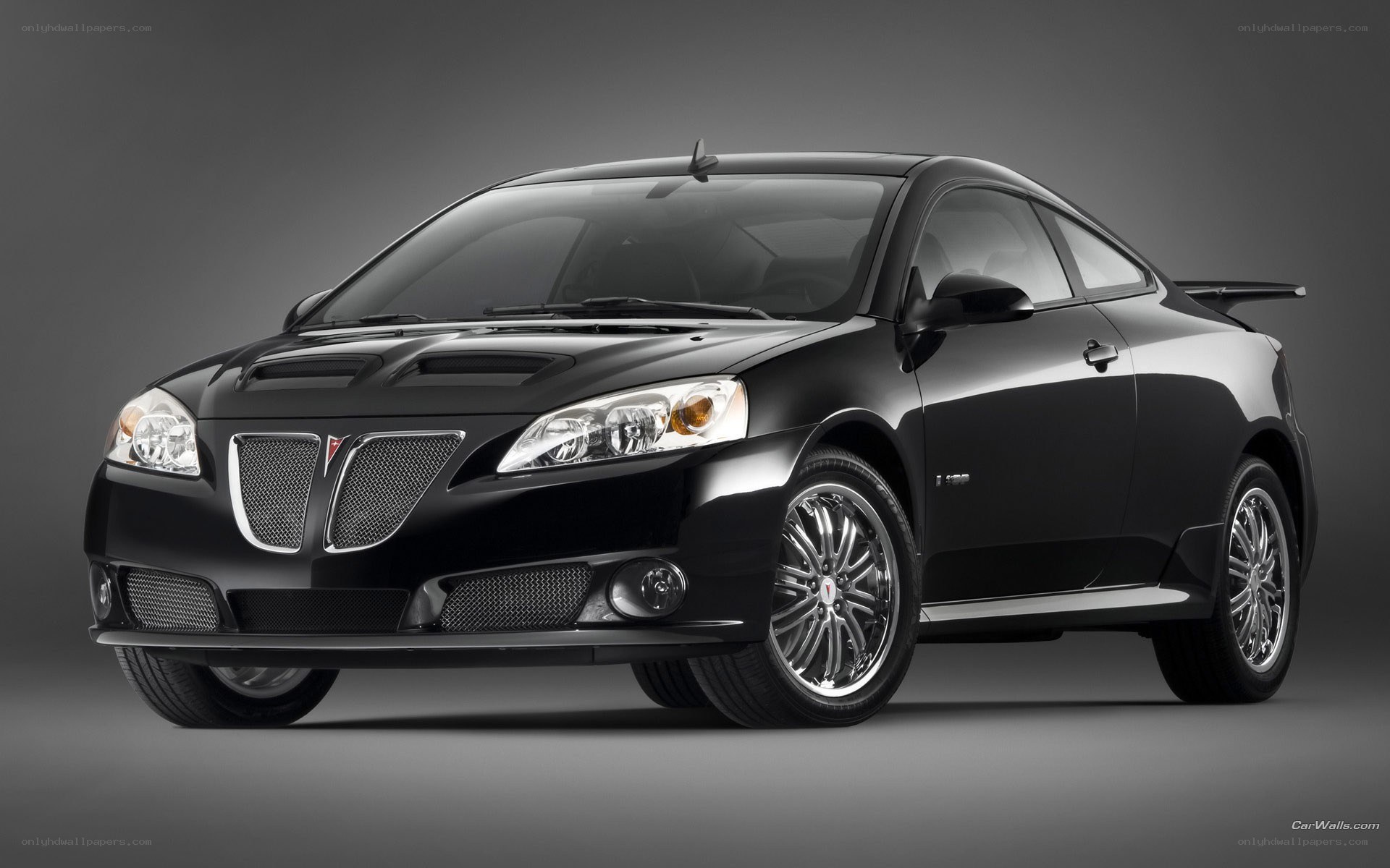 black pontiac g5 coupe