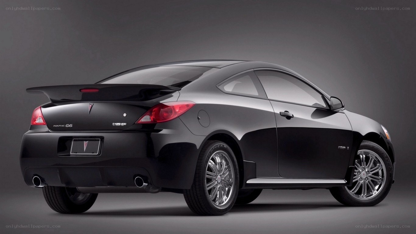 black pontiac g6 coupe