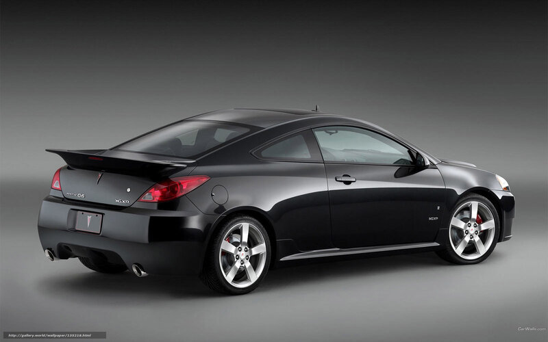 Black Pontiac G6 Coupe — Neutral