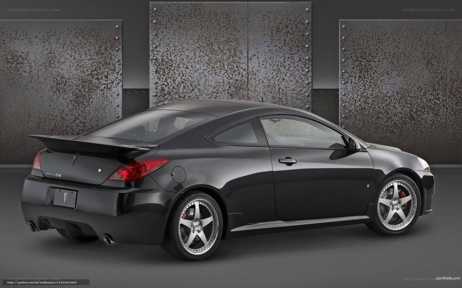 Black Pontiac G6 Coupe