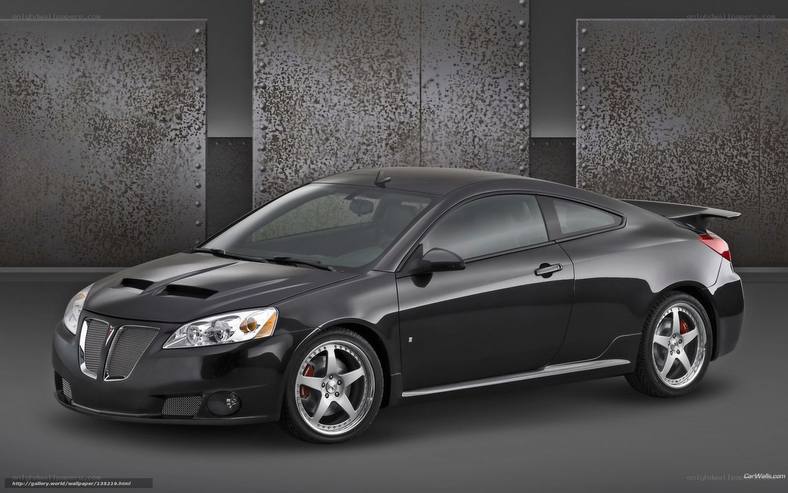 black pontiac g8 coupe