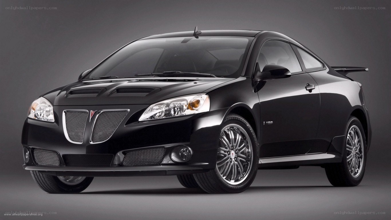 black pontiac g8 coupe