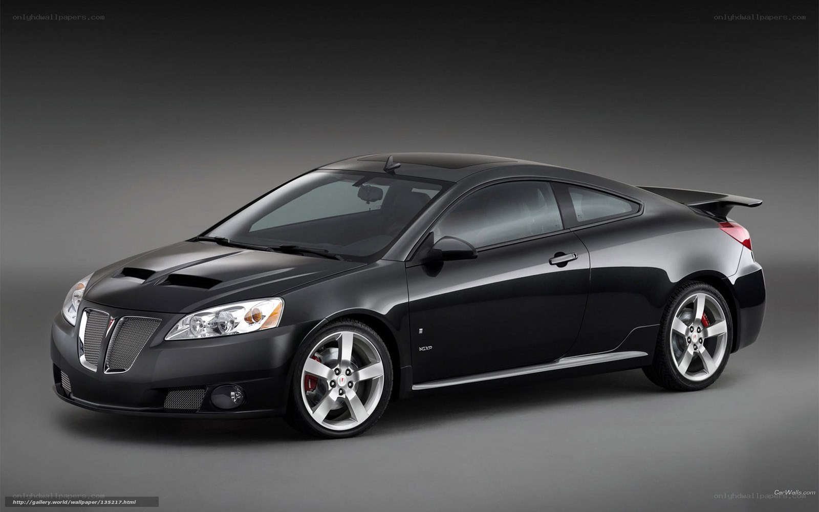 black pontiac g8 coupe