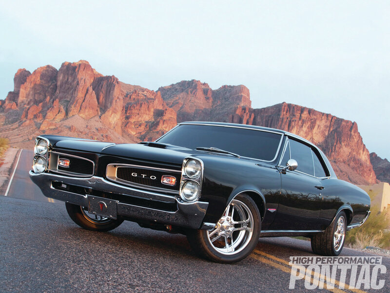 Black Pontiac Gto — Dramatic