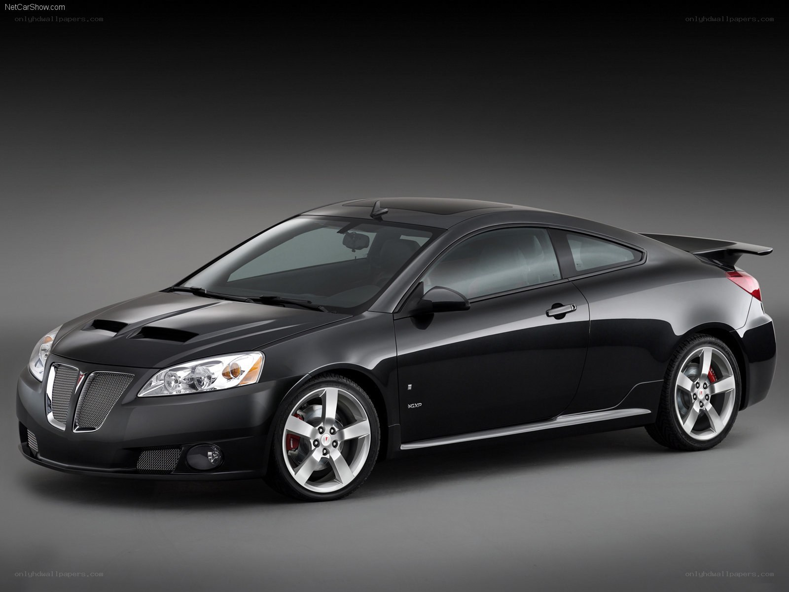 Black Pontiac GXP Coupe