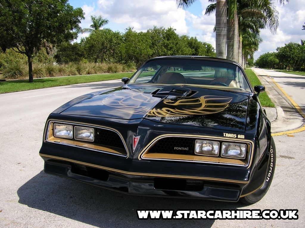 black pontiac trans am
