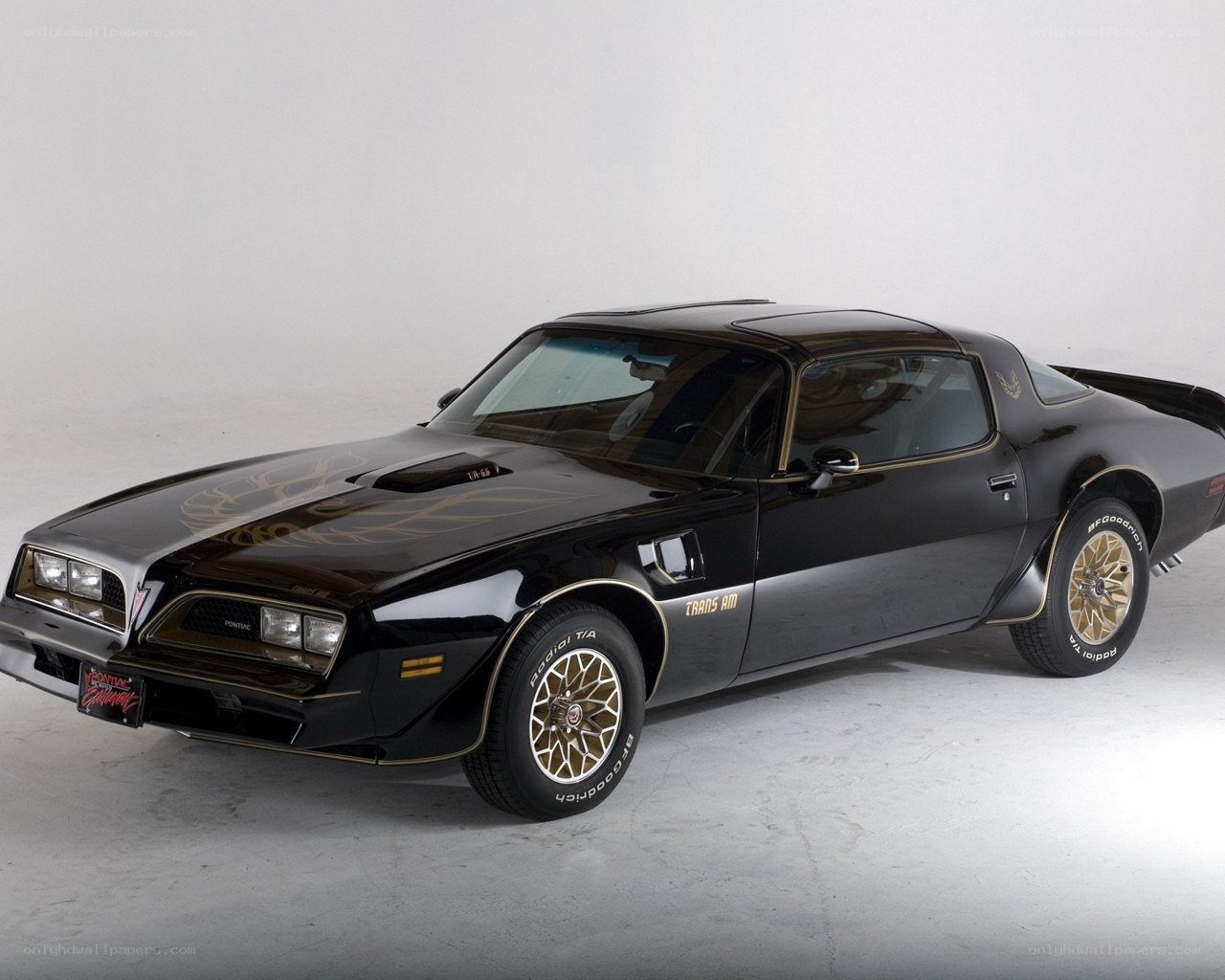 Black Pontiac Trans Am