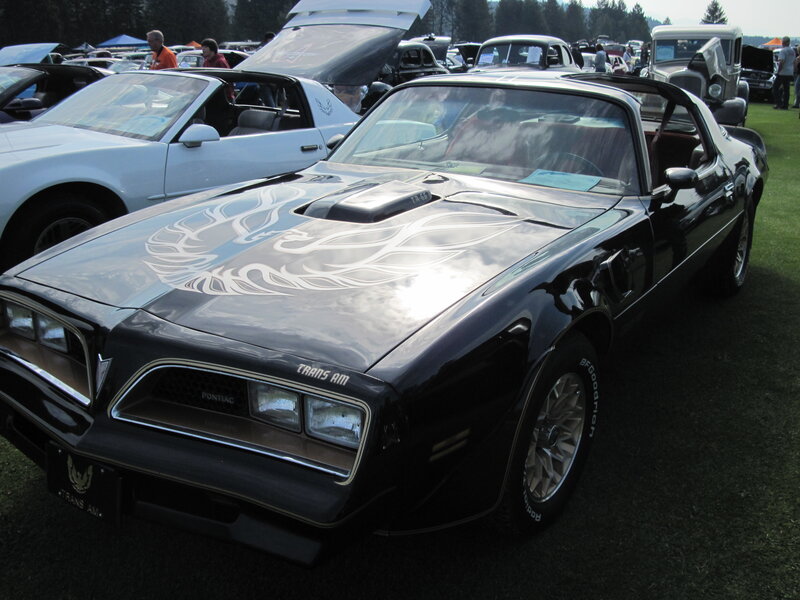 Black Pontiac Trans Am — Calm, Afternoon