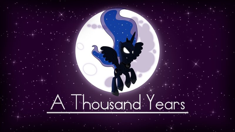 Black Pony with Wings — Purple