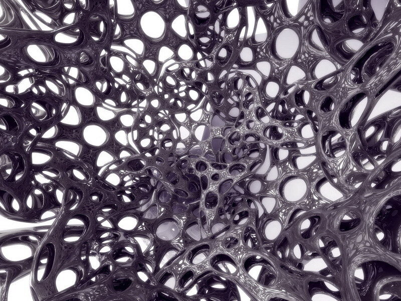 Black Porous Structure
