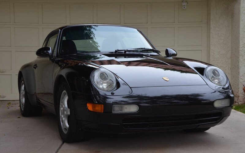 Black Porsche 911 Car — Calm