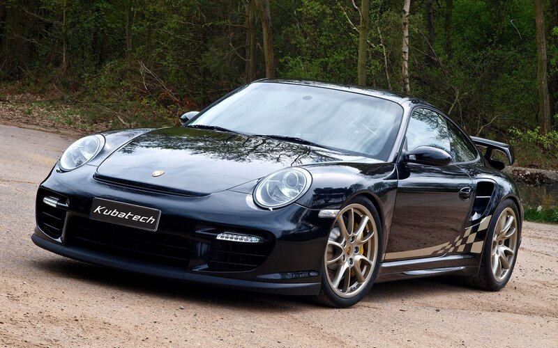 Black Porsche 911 GT3 RS