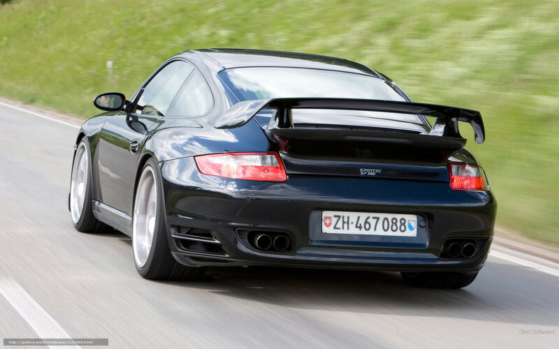 black porsche 911 in motion