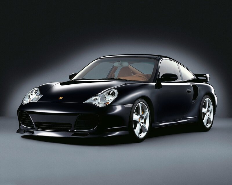 Black Porsche 911 Turbo