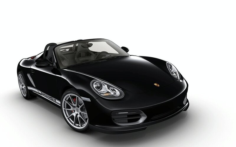 Black Porsche Boxster