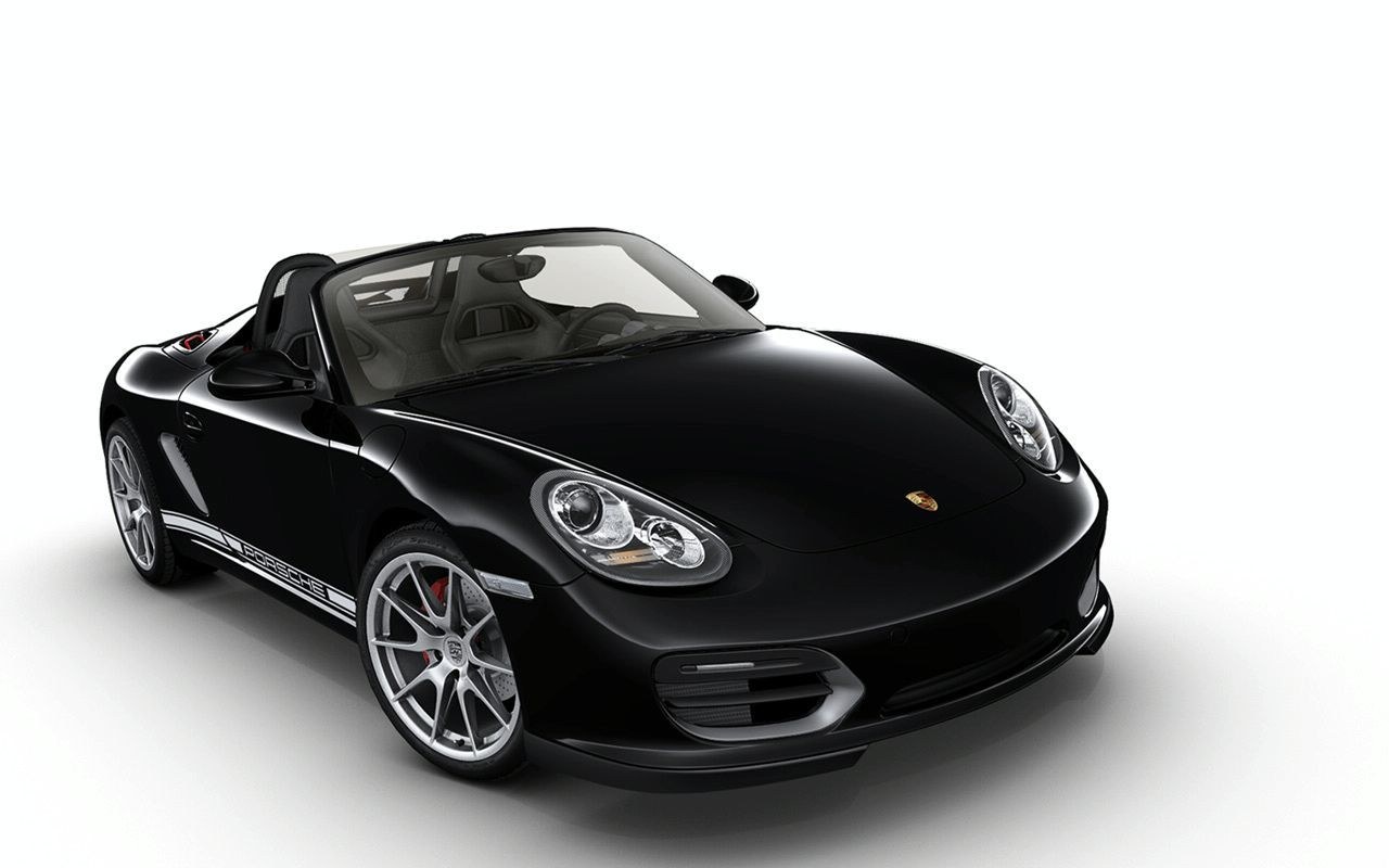 Black Porsche Boxster
