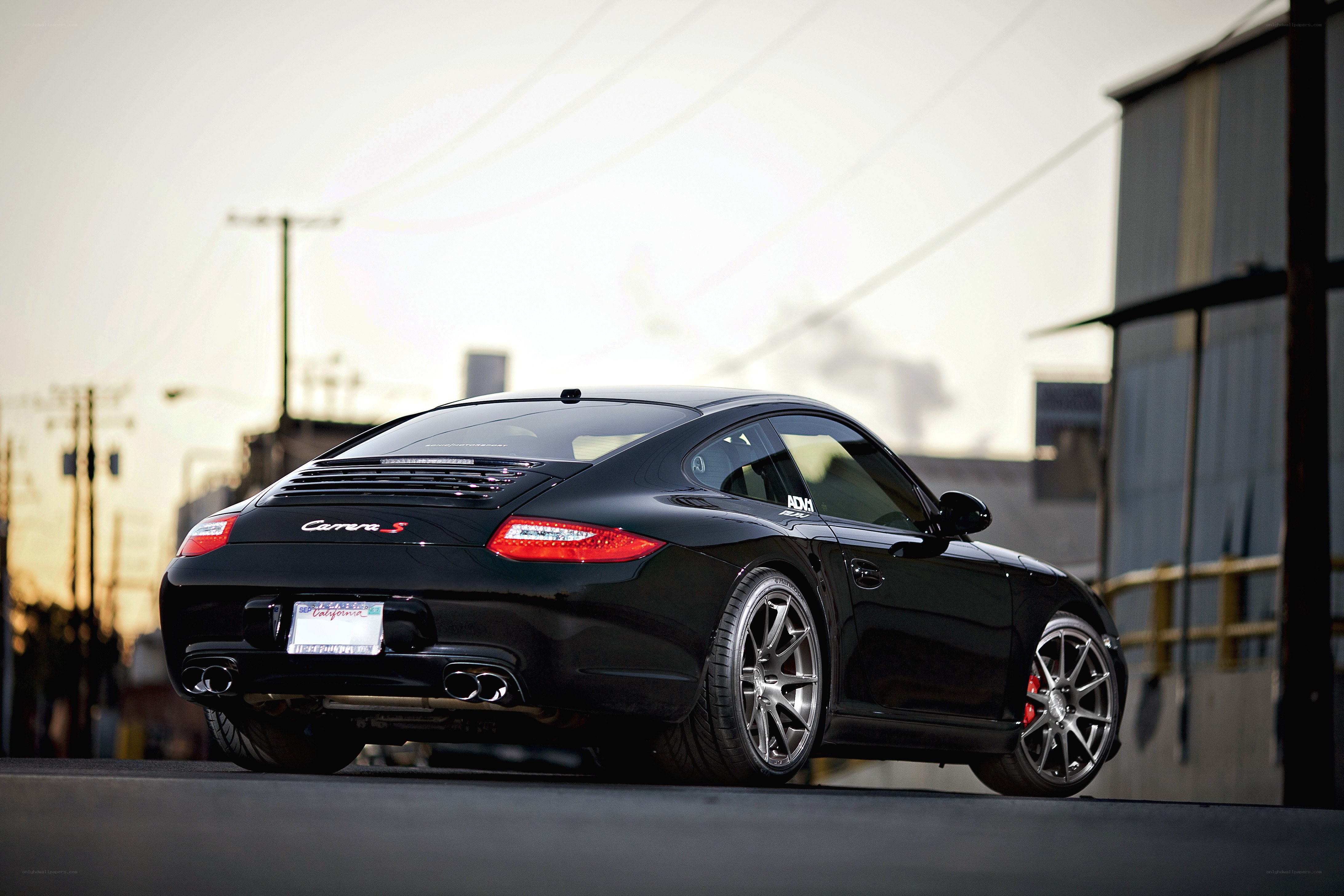 Black Porsche Carrera S