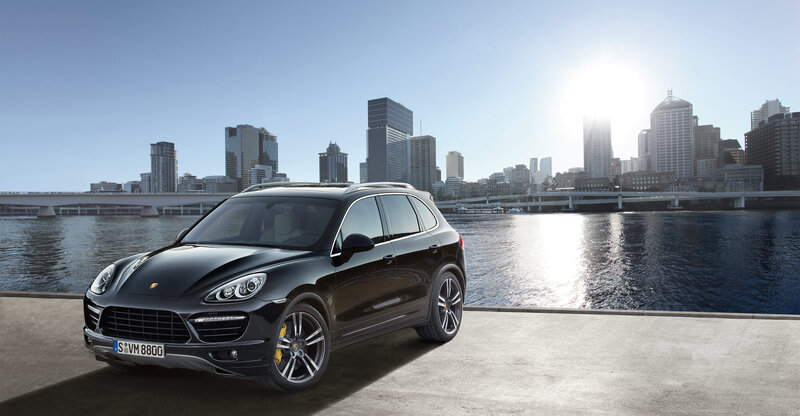 Black Porsche Cayenne — Serene
