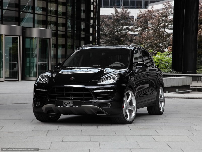 Black Porsche Cayenne