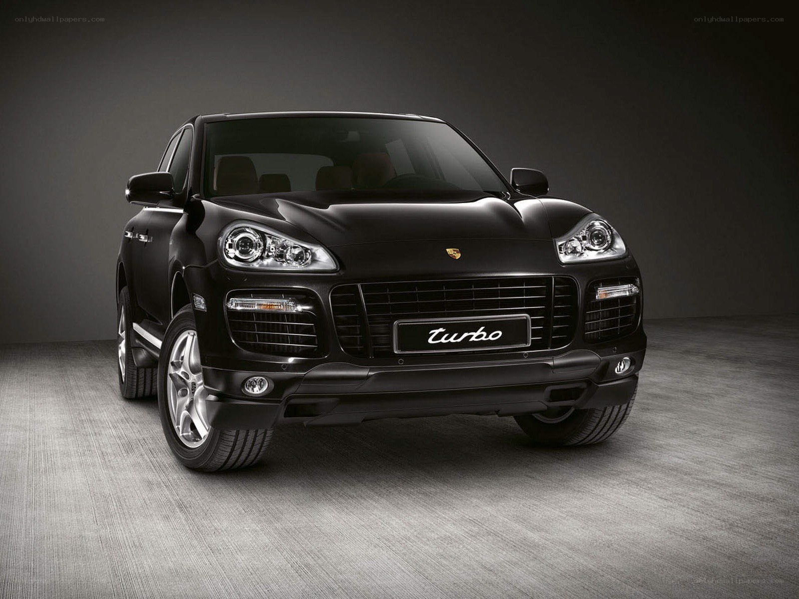 Black Porsche Cayenne Turbo