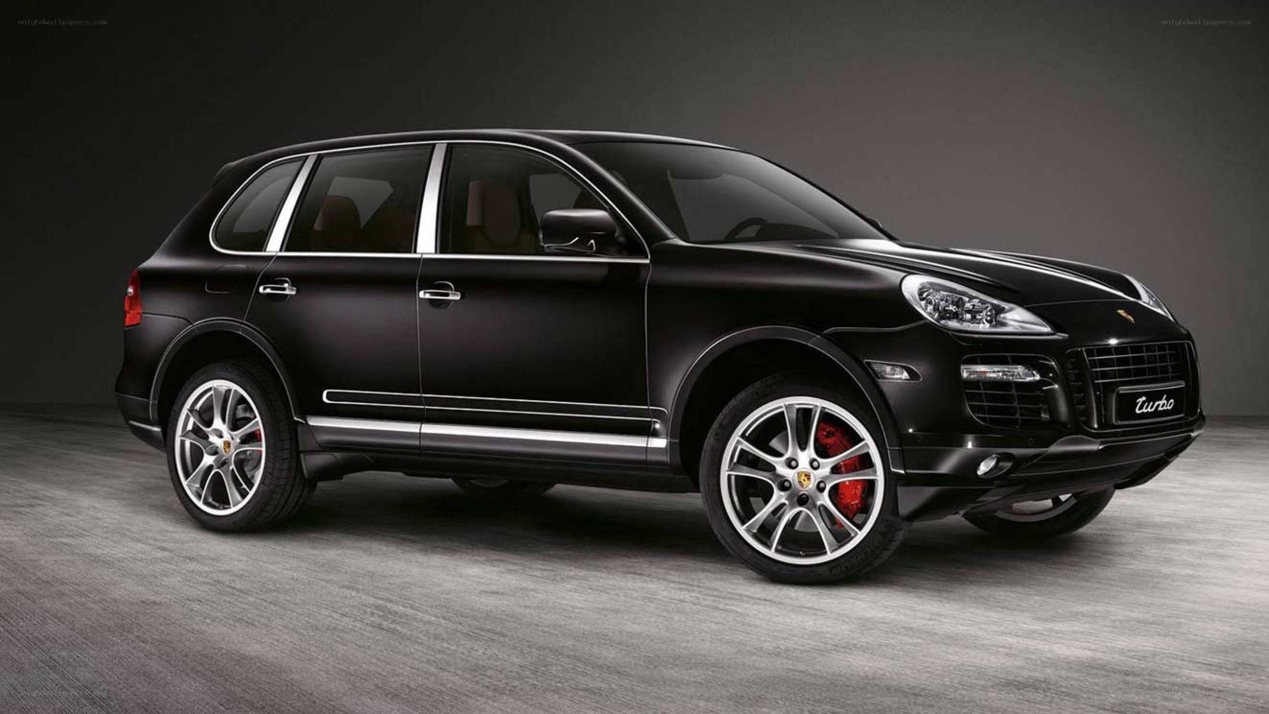 Black Porsche Cayenne Turbo