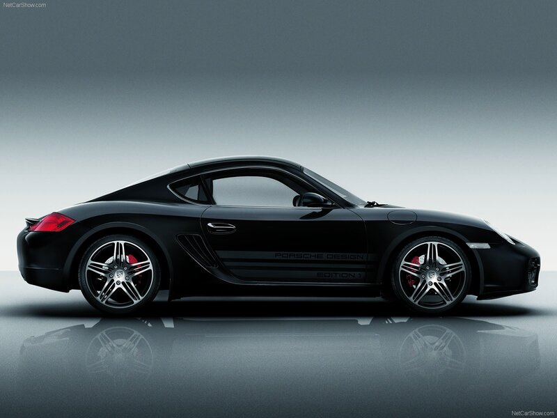 Black Porsche Cayman Design Edition