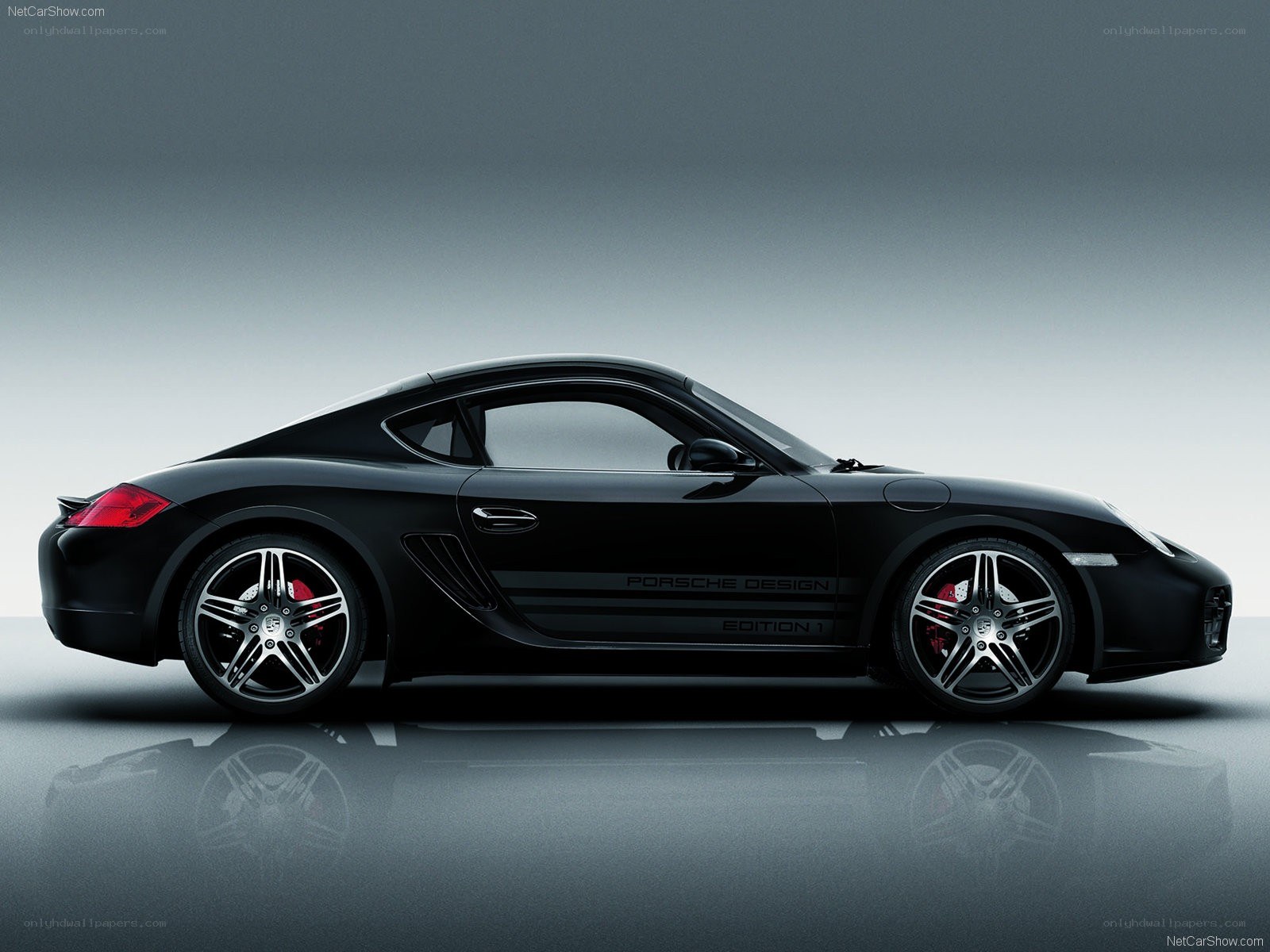 Black Porsche Cayman Design Edition