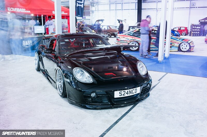 Black Porsche Cayman — Neutral, Photograph