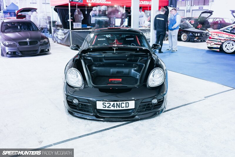 Black Porsche Cayman — Neutral