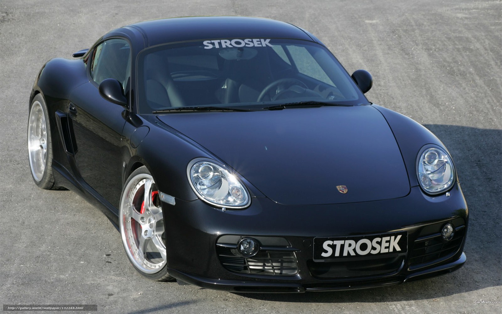 Black Porsche Cayman S